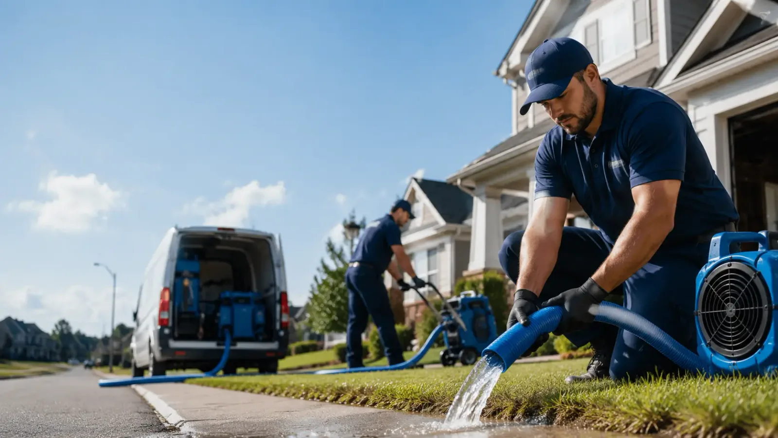 Flood Damage Restoration in Oral, SD